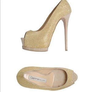 GIANMARCO LORENZI HIGH HEELS SIZE 36.5 (6.5 US) Made in Italy